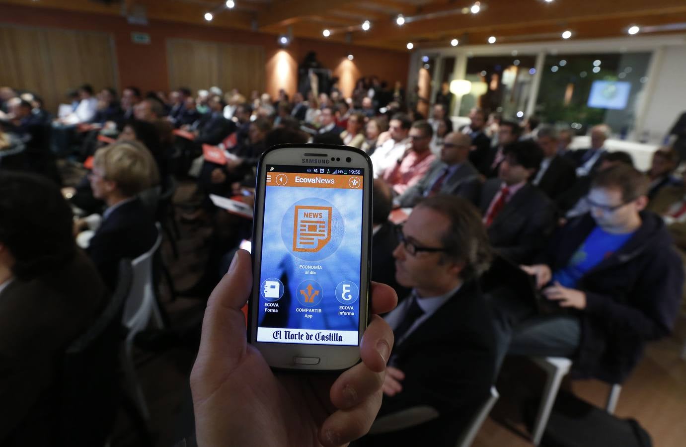 El Colegio de Economistas de Valladolid presenta una App que permite disponer de toda la información económica de la región