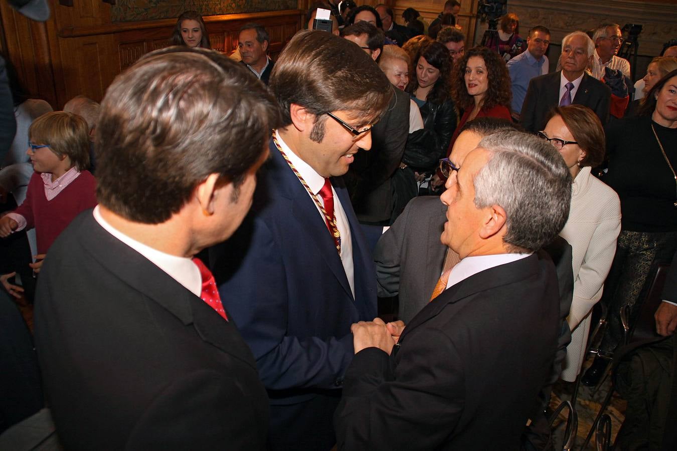 Toma de posesión del nuevo presidente de la Diputación de León