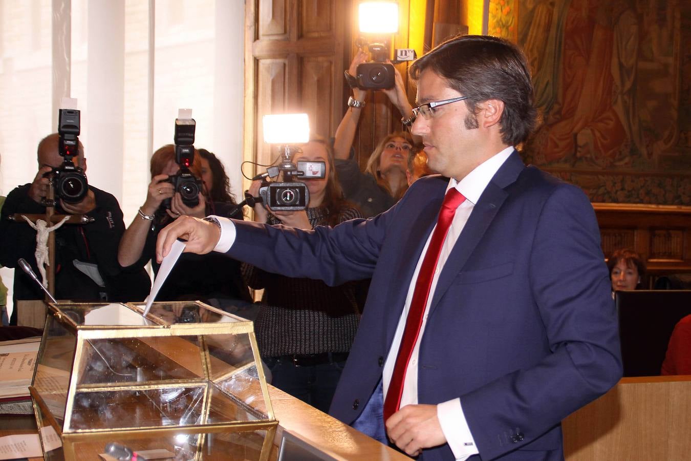 Toma de posesión del nuevo presidente de la Diputación de León