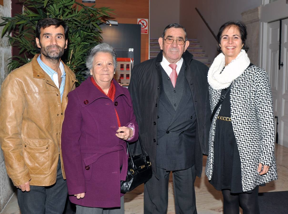 Teodoro Rivera, Dolores de la Cal, Servilio Rivera y Cecilia Redondo.