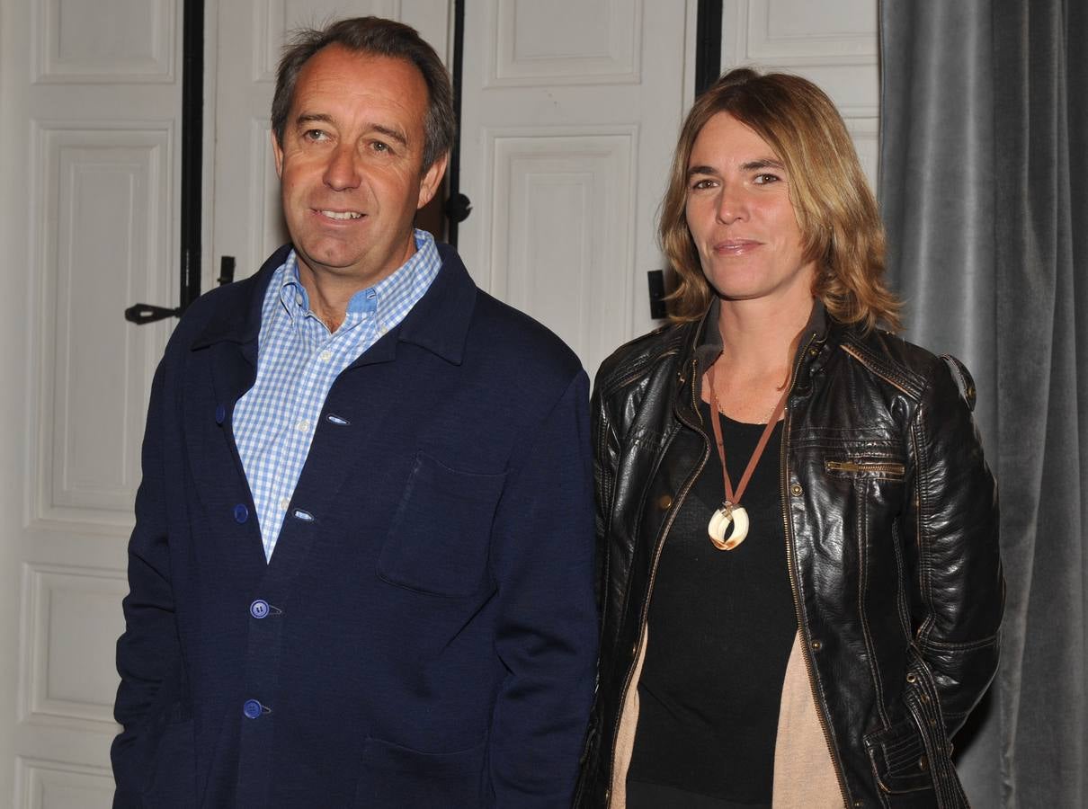 Gerónimo Martín, agricultor, y Pilar García Abril.