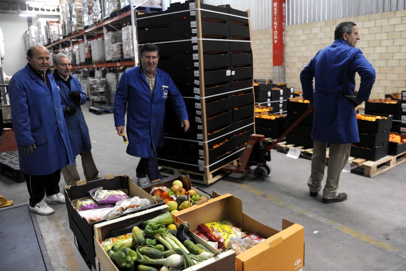 Banco de Alimentos de Valladolid en el Polígono de Argales