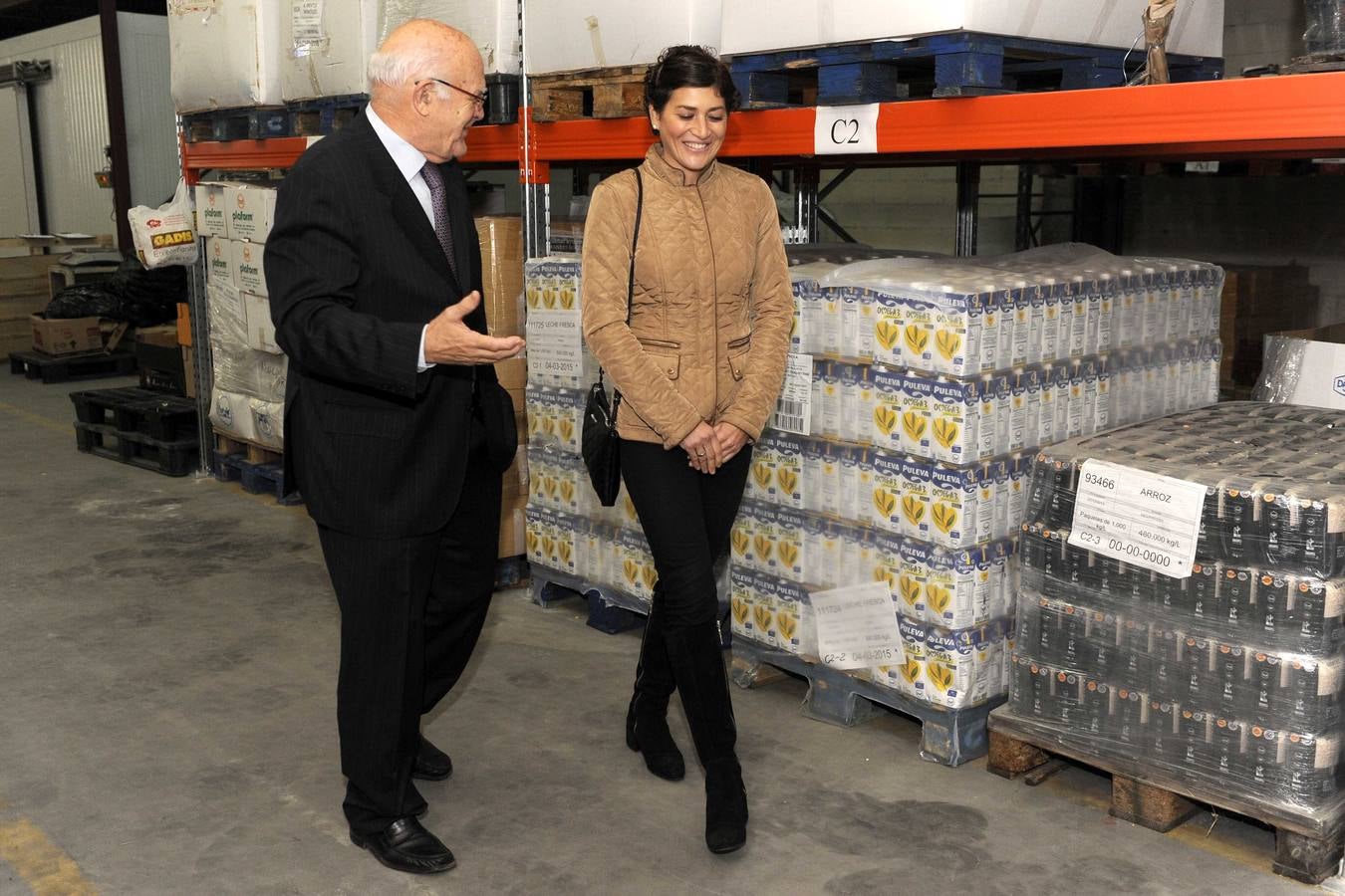 Banco de Alimentos de Valladolid en el Polígono de Argales