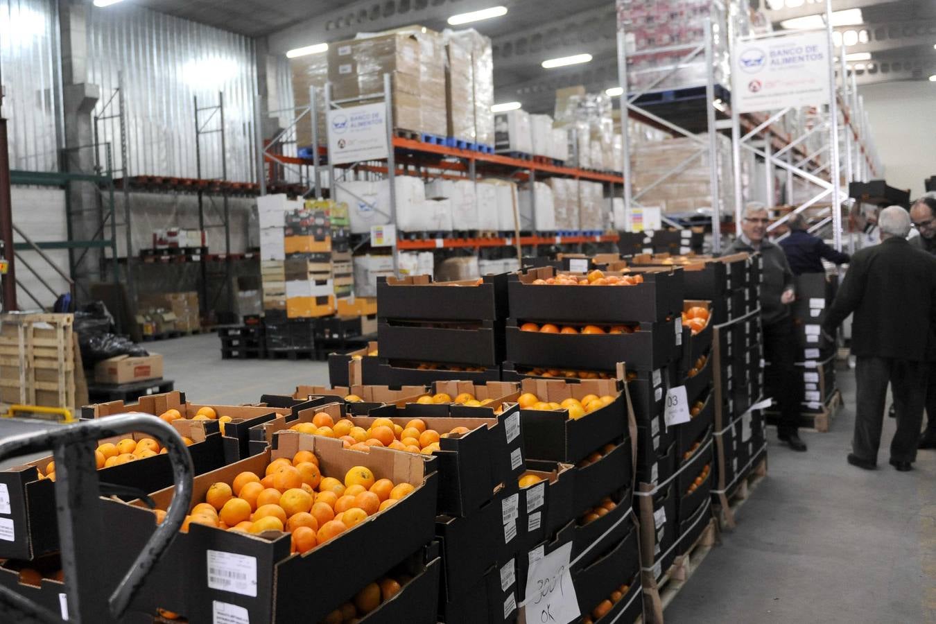 Banco de Alimentos de Valladolid en el Polígono de Argales