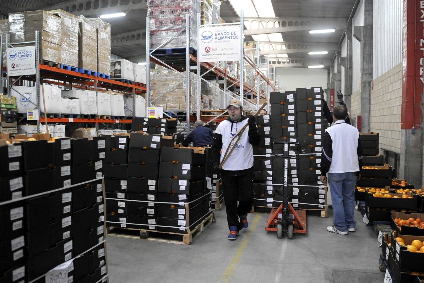 Banco de Alimentos de Valladolid en el Polígono de Argales