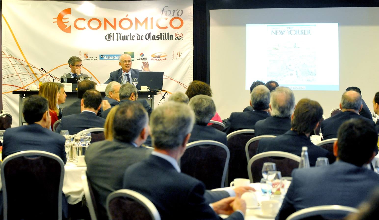 Rafael Pampillón en el Foro Económico de El Norte de Castilla