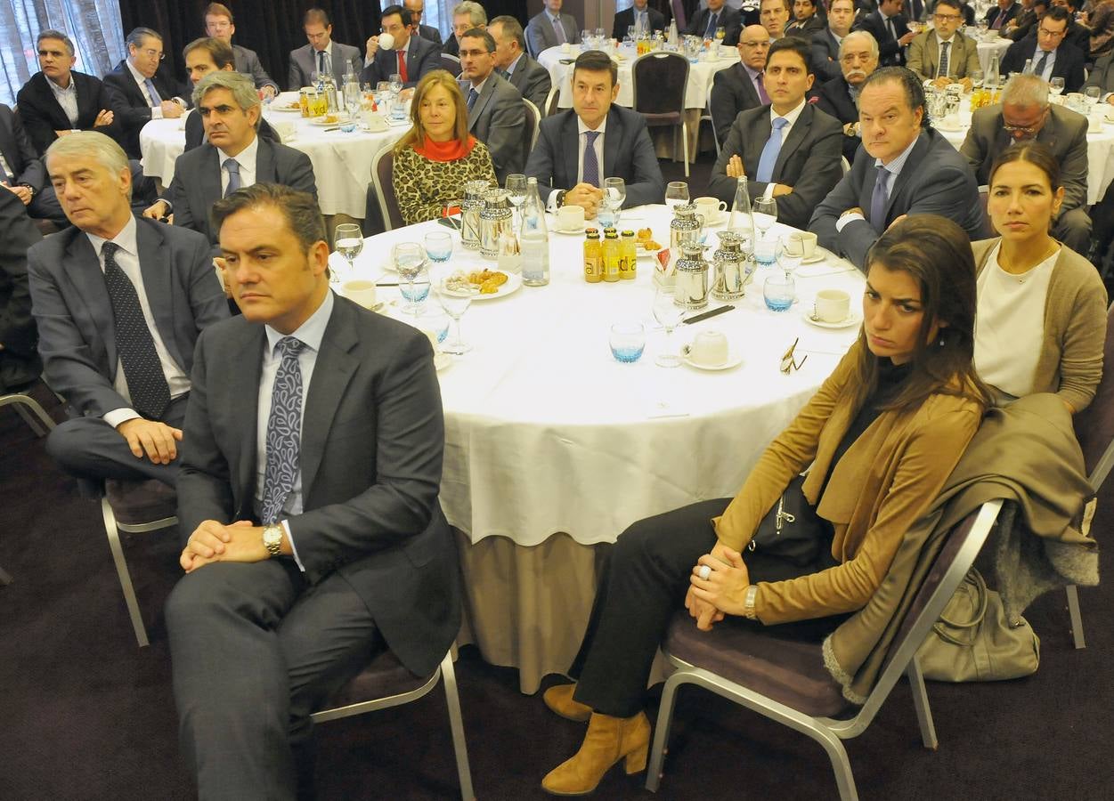 Luis Ortiz de Lanzagorta (Fundación Schola), Francisco Heras (Cines Broadway y Manhattan), Valentín López (Colegio Mayor Peñafiel), Reyes Gómez de Liaño (Colegio de Registradores), Jesús Ortega (Colegio de Gestores de Castilla y León), Jorge Aguilar (BBVABanca Privada), Carlos Alonso (Gestoría Alonso), Marta Mateo (El Norte) y Ana Clavero (Emilio Moro).