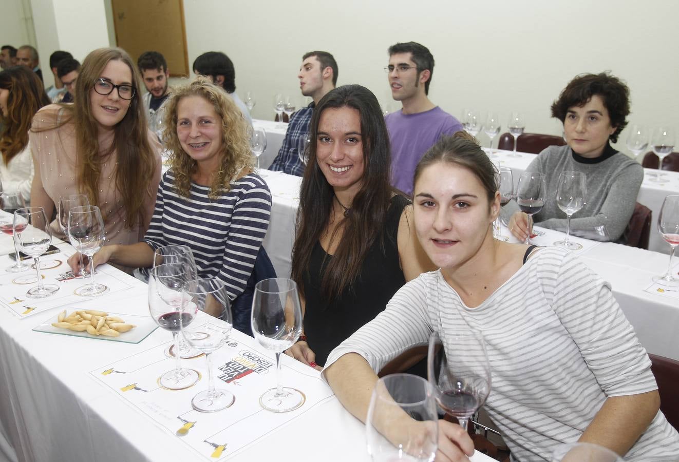 La alumnas de 4º Alba López, Laura Herráez, Mónica Alonso y Sandra Sanz.