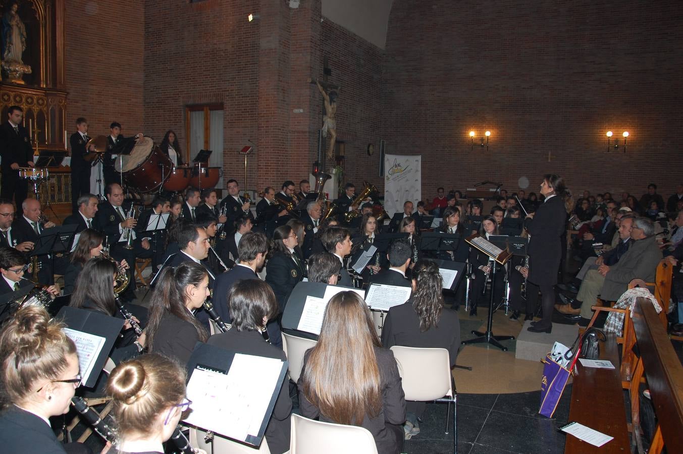 El concierto de la Banda de Música cierra los actos de Santa Cecilia en Guardo (Palencia)