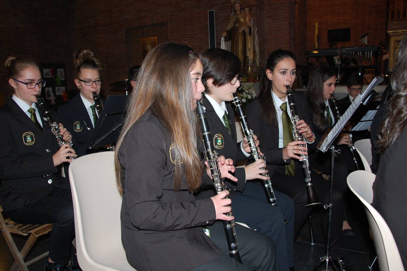 El concierto de la Banda de Música cierra los actos de Santa Cecilia en Guardo (Palencia)