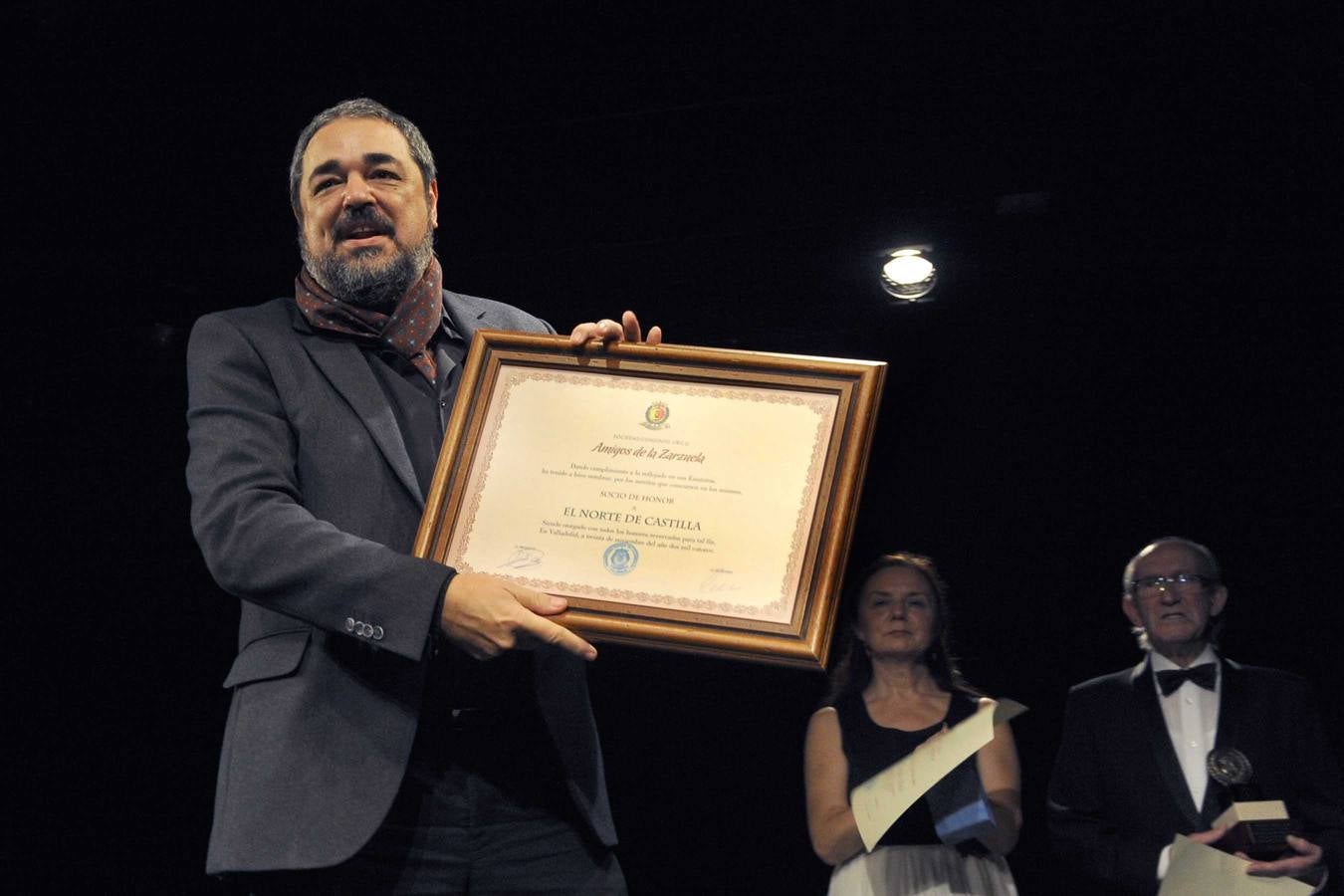 Entrega de los premios Lira de Oro, de la Agrupación Musical Amigos de la Zarzuela