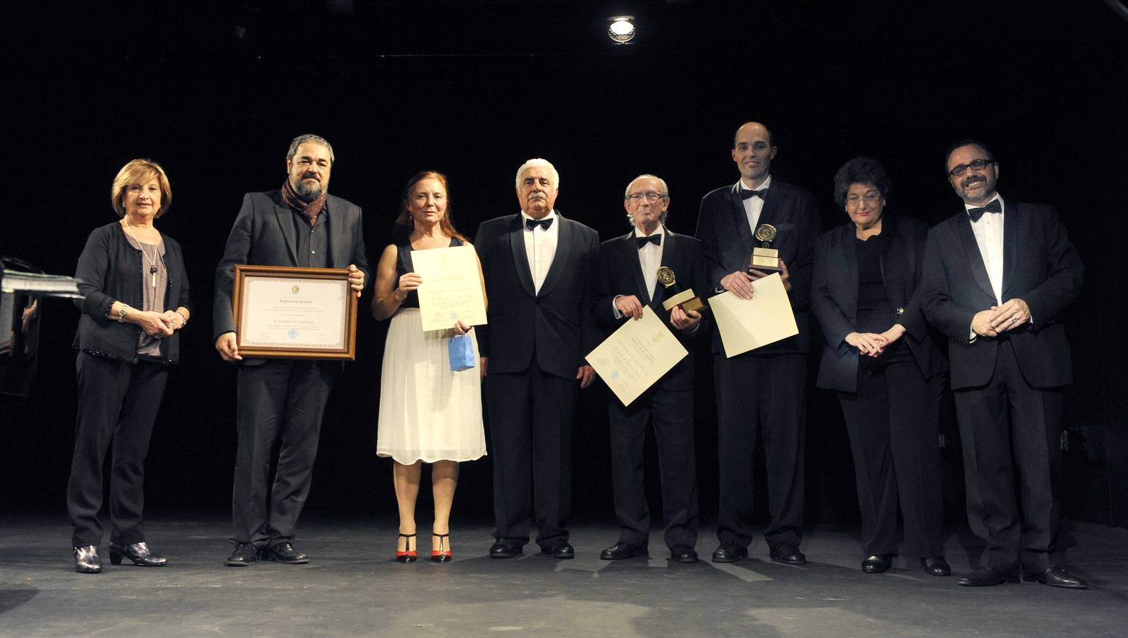 Entrega de los premios Lira de Oro, de la Agrupación Musical Amigos de la Zarzuela