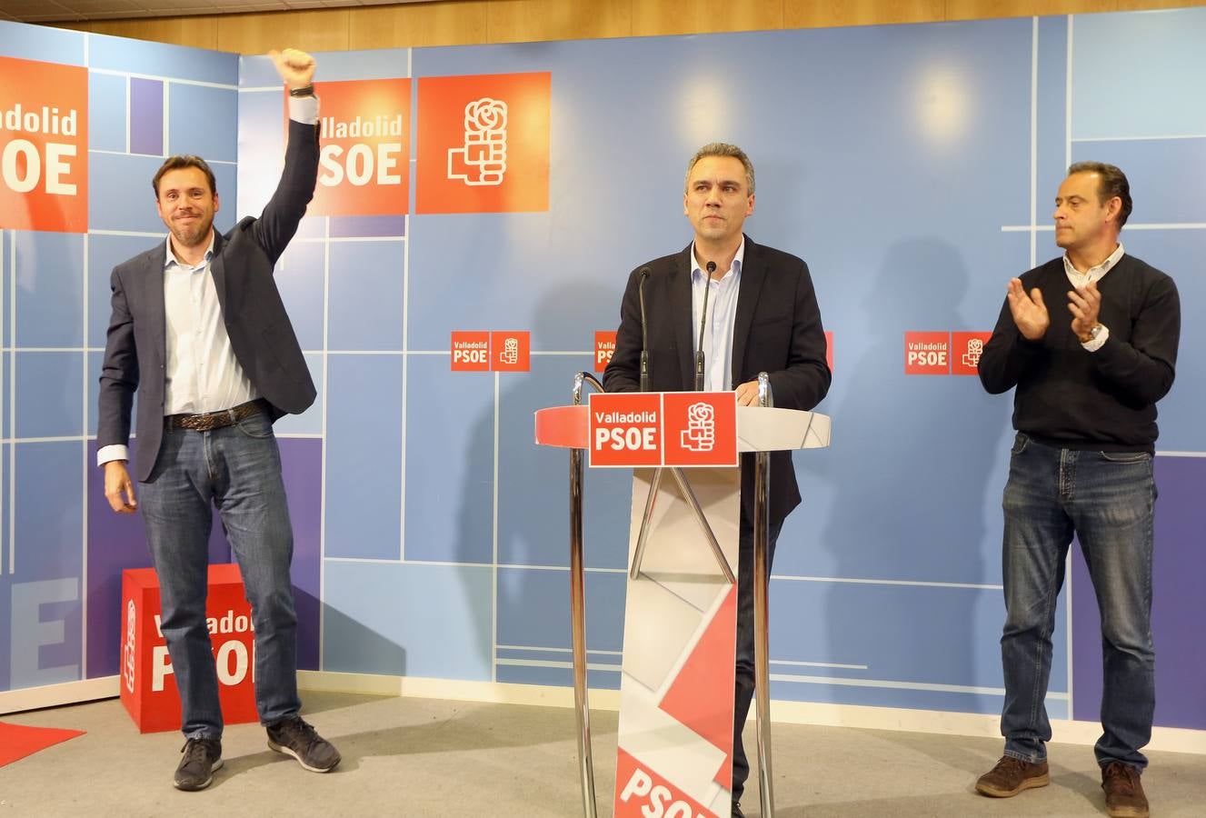 Óscar Puente, candidato del PSOE a la Alcaldía de Valladolid
