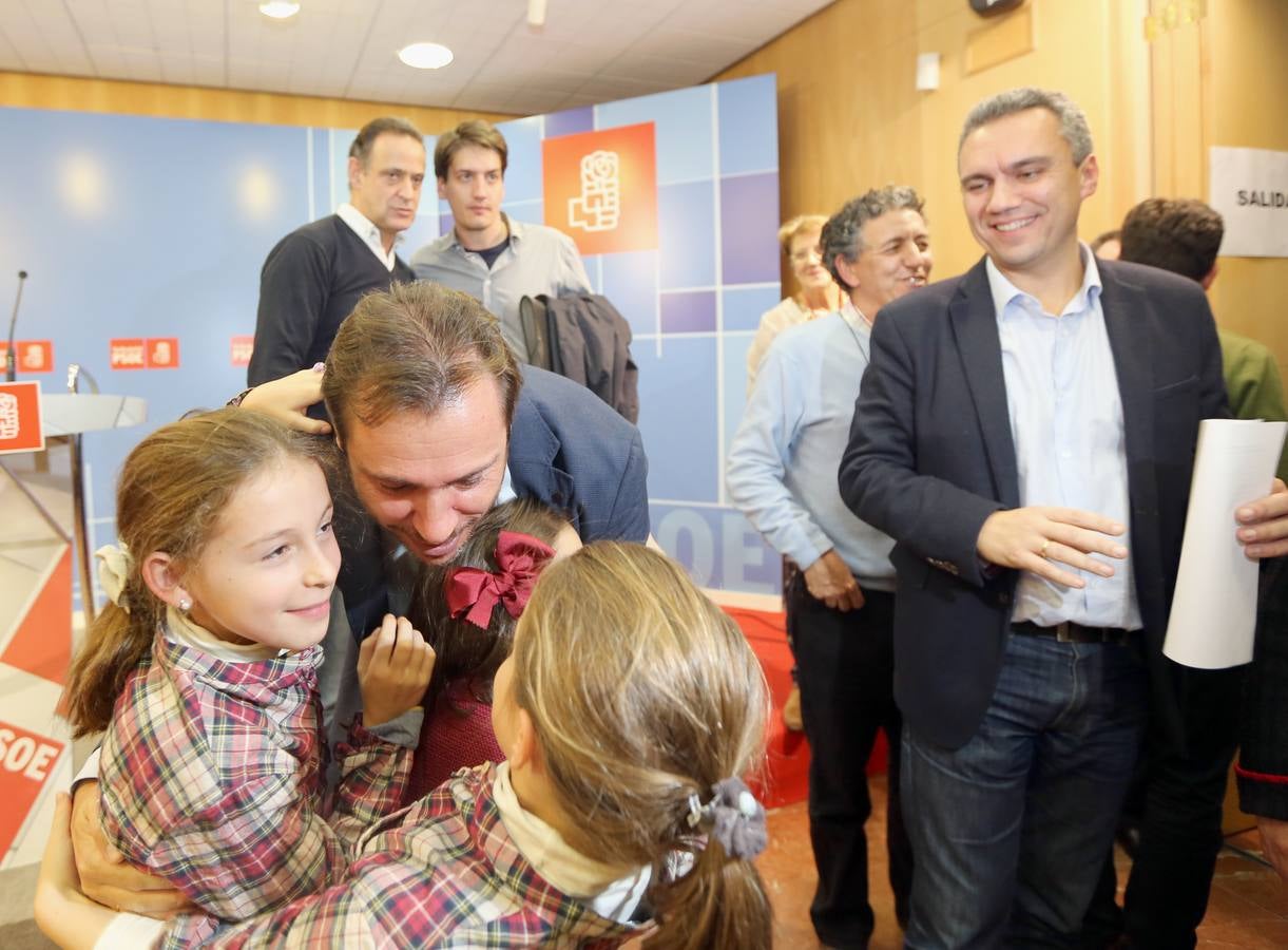 Óscar Puente, candidato del PSOE a la Alcaldía de Valladolid