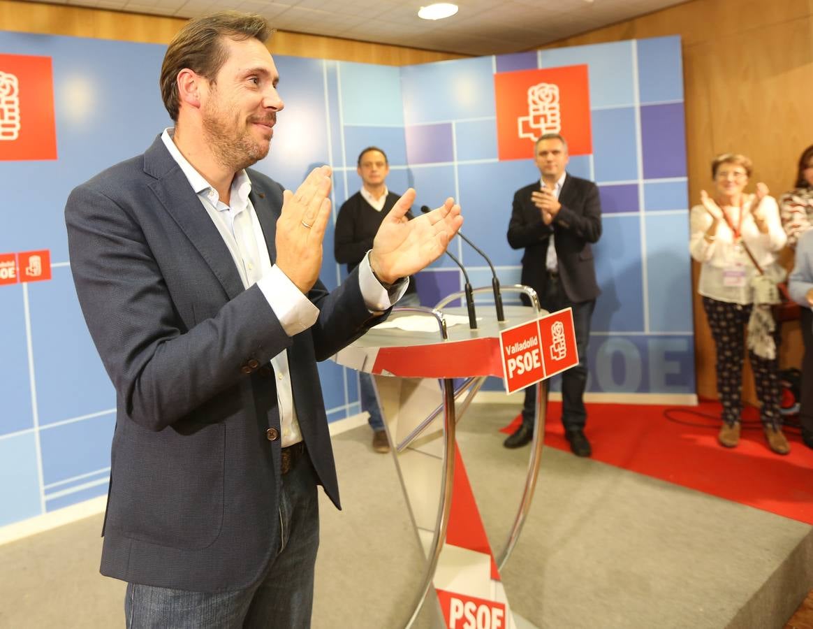 Óscar Puente, candidato del PSOE a la Alcaldía de Valladolid