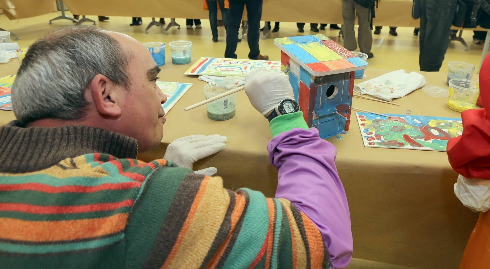 La Fundación Personas celebra un taller de dibujo con Leo Harlem