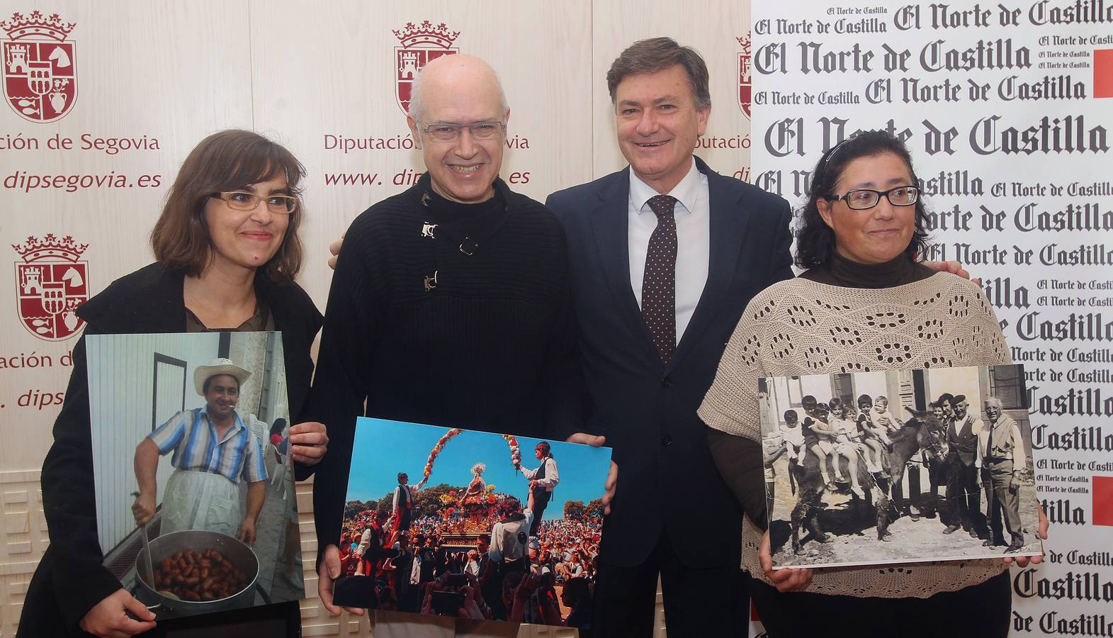 Entrega de premios del concurso fotográfico Pueblos de Segovia que organiza El Norte de Castilla