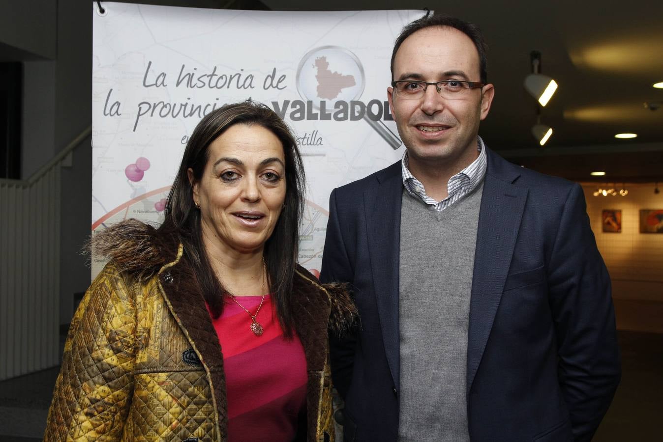 Consuelo Sánchez, alcaldesa de Fuente el Sol, y Víctor Alonso, alcalde de Fombellida y diputado.