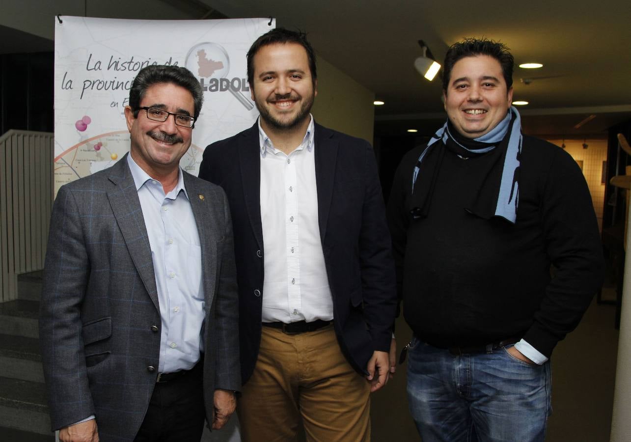 Celiano Vielba, diputado y alcalde de Ceinos; Enrique Fernández, portavoz del PP en Laguna, yJavier Muñoz, secretario del grupo popular.