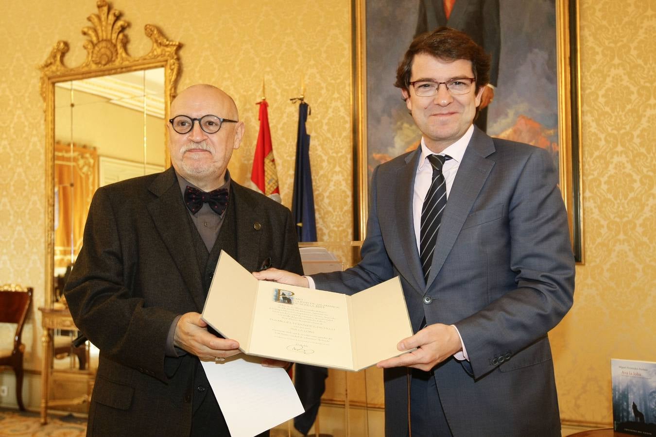 Entrega de los premios de Novela y Poesía Ciudad de Salamanca