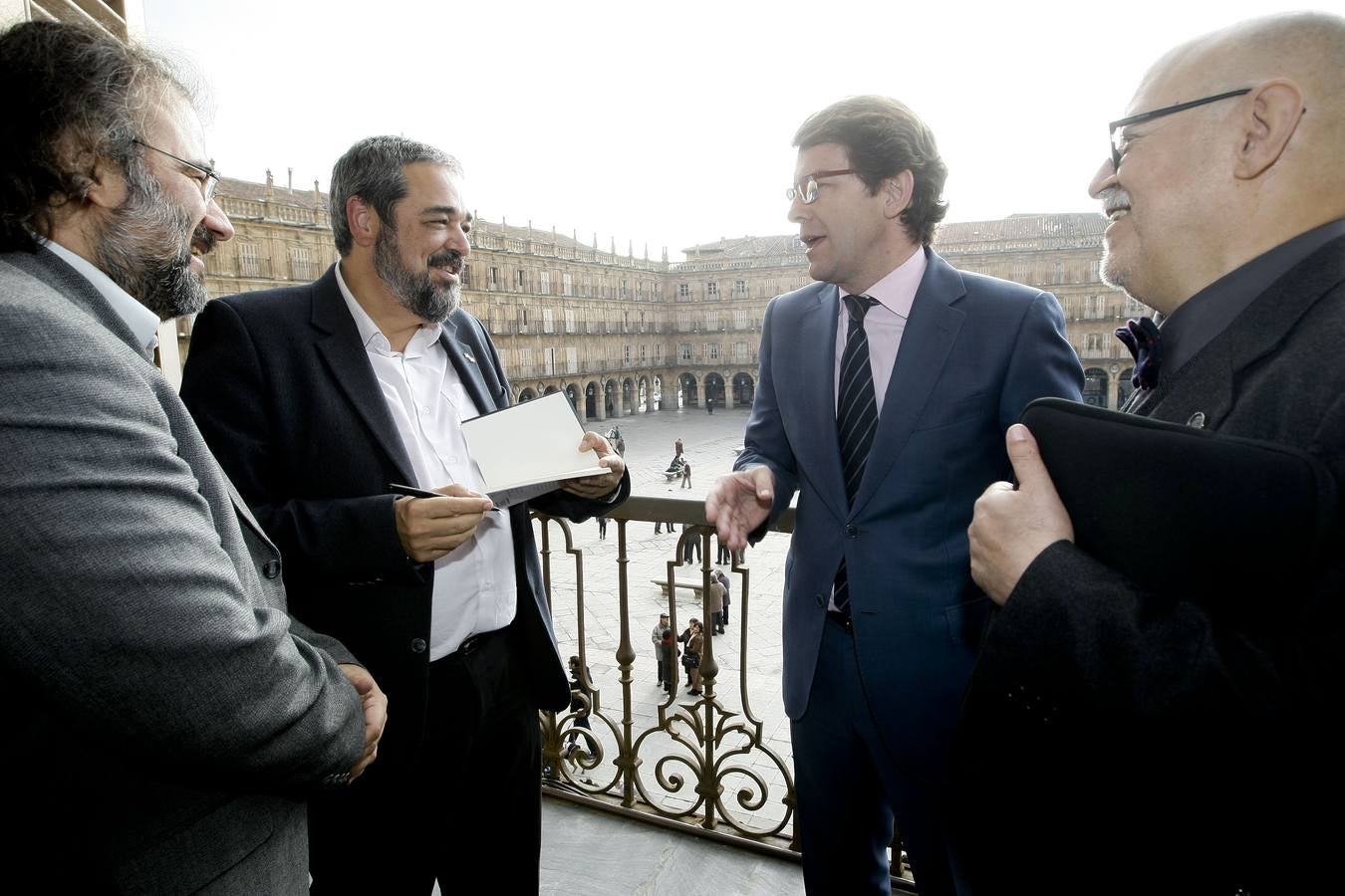 Entrega de los premios de Novela y Poesía Ciudad de Salamanca
