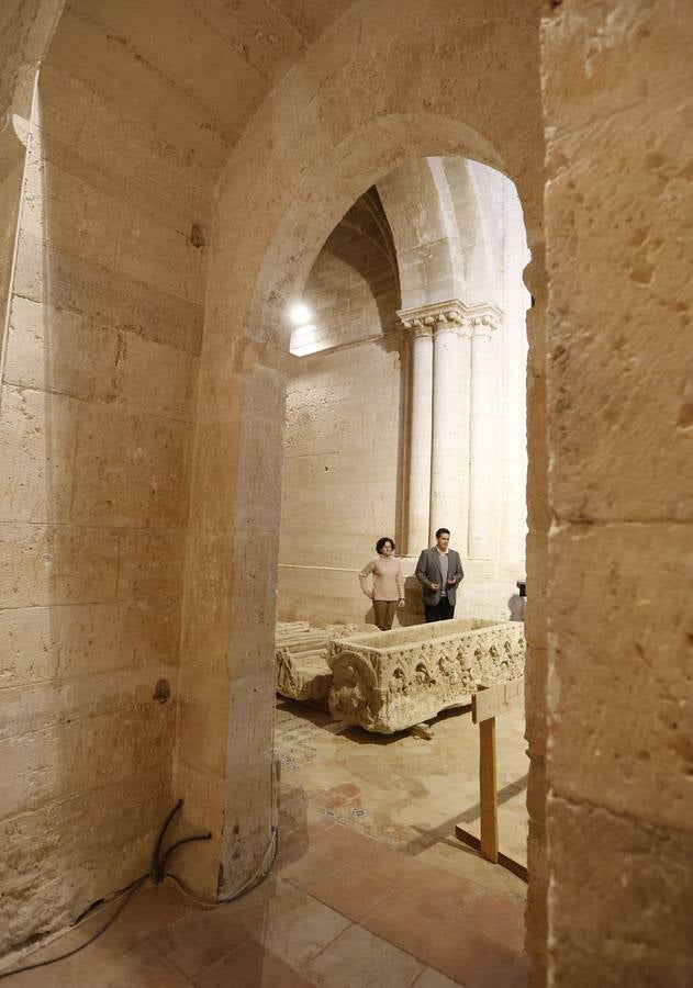 Hallazgos en el monasterio de Santa María de Palazuelos