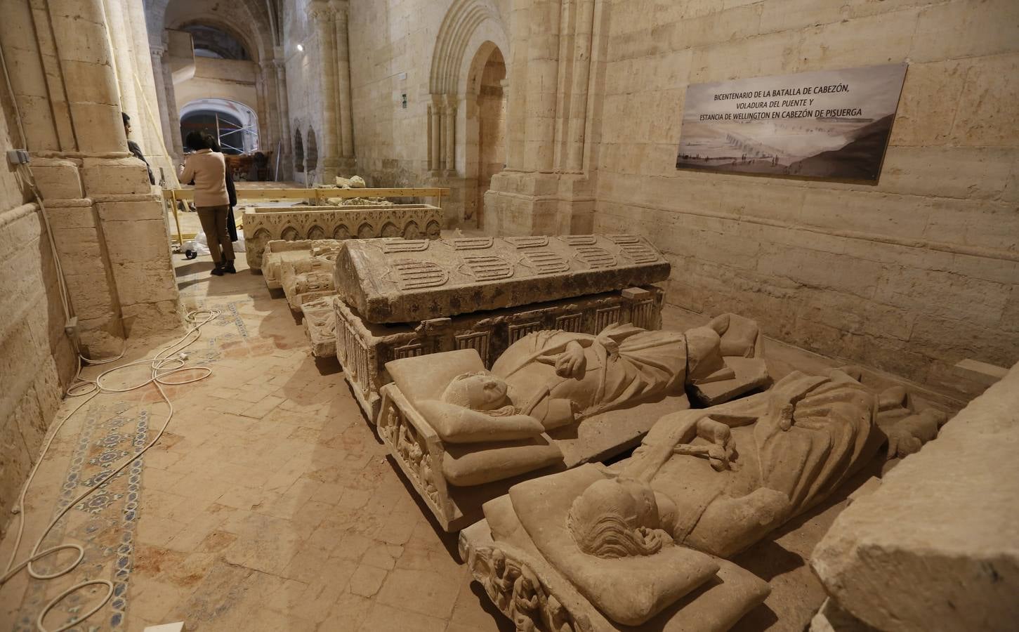 Hallazgos en el monasterio de Santa María de Palazuelos