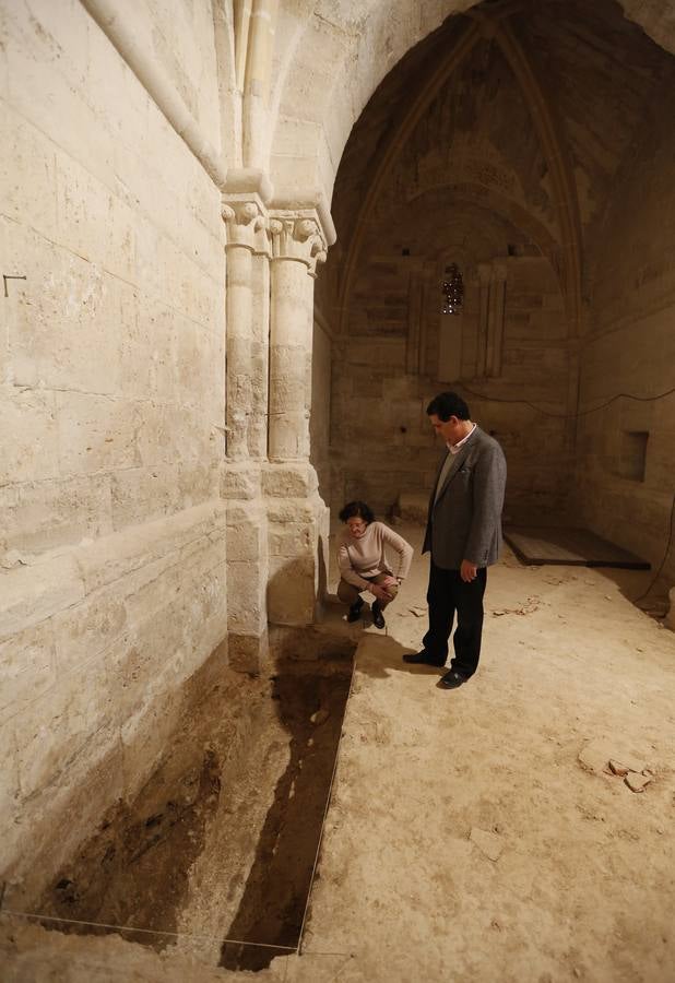 Hallazgos en el monasterio de Santa María de Palazuelos