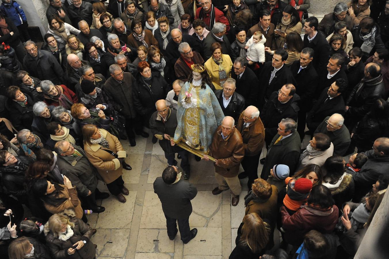 Procesión de la Virgen de los Pegotes en Nava del Rey