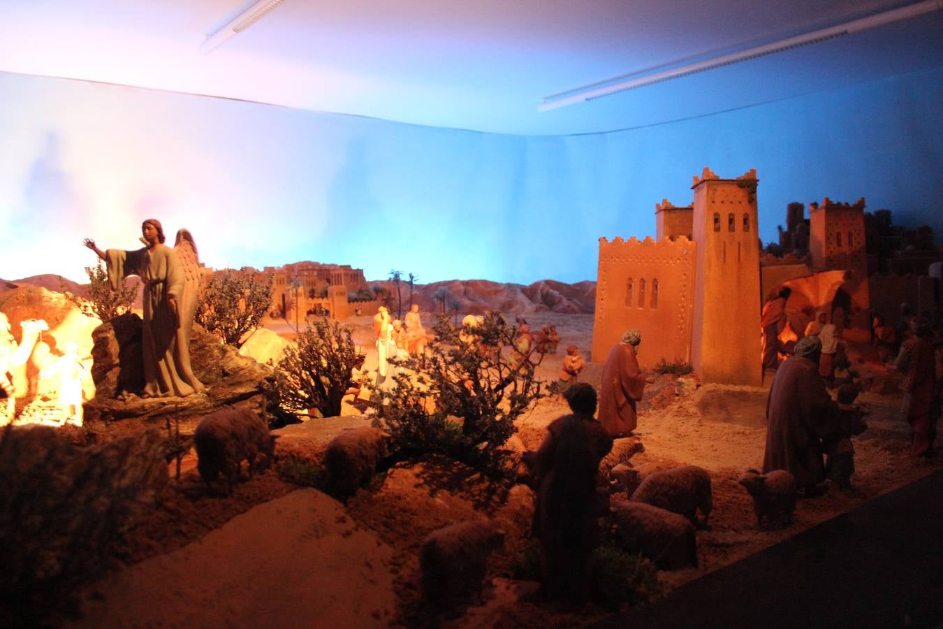 La ruta belenística &#039;El Camino que lleva a Belén&#039; llega a Viana de Cega