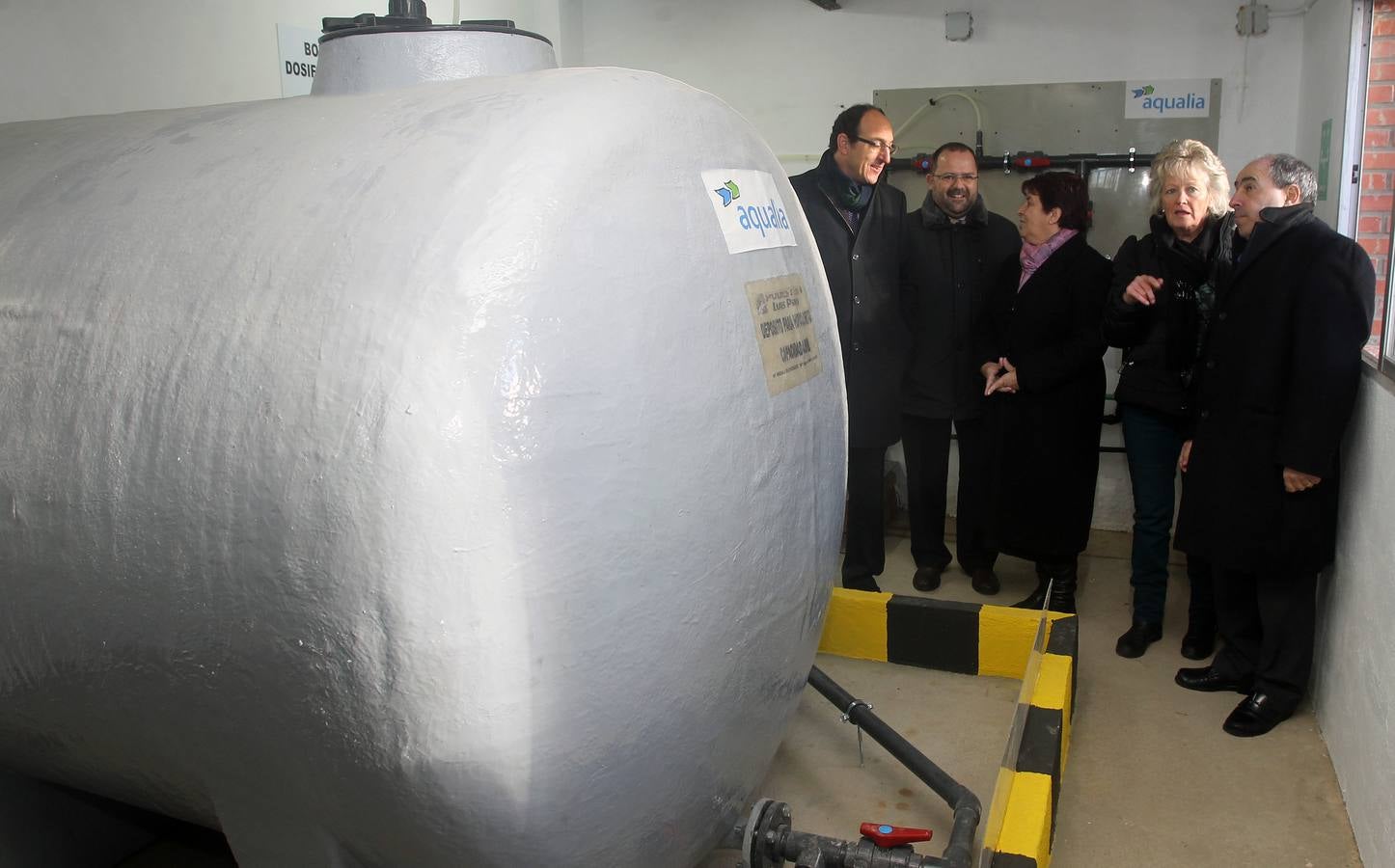 Instalaciones de la potabilizadora de la carretera de La Granja (Segovia)