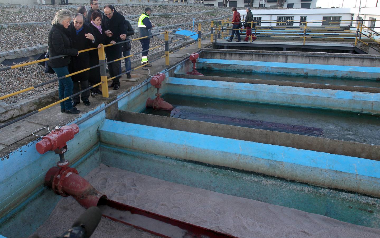 Instalaciones de la potabilizadora de la carretera de La Granja (Segovia)