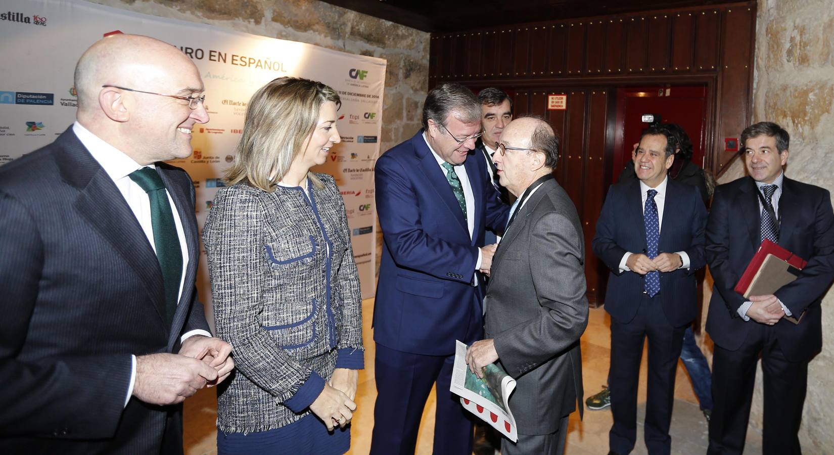 Acto inaugural de las jornadas &#039;Futuro en Español&#039; en el castillo de Fuensaldaña