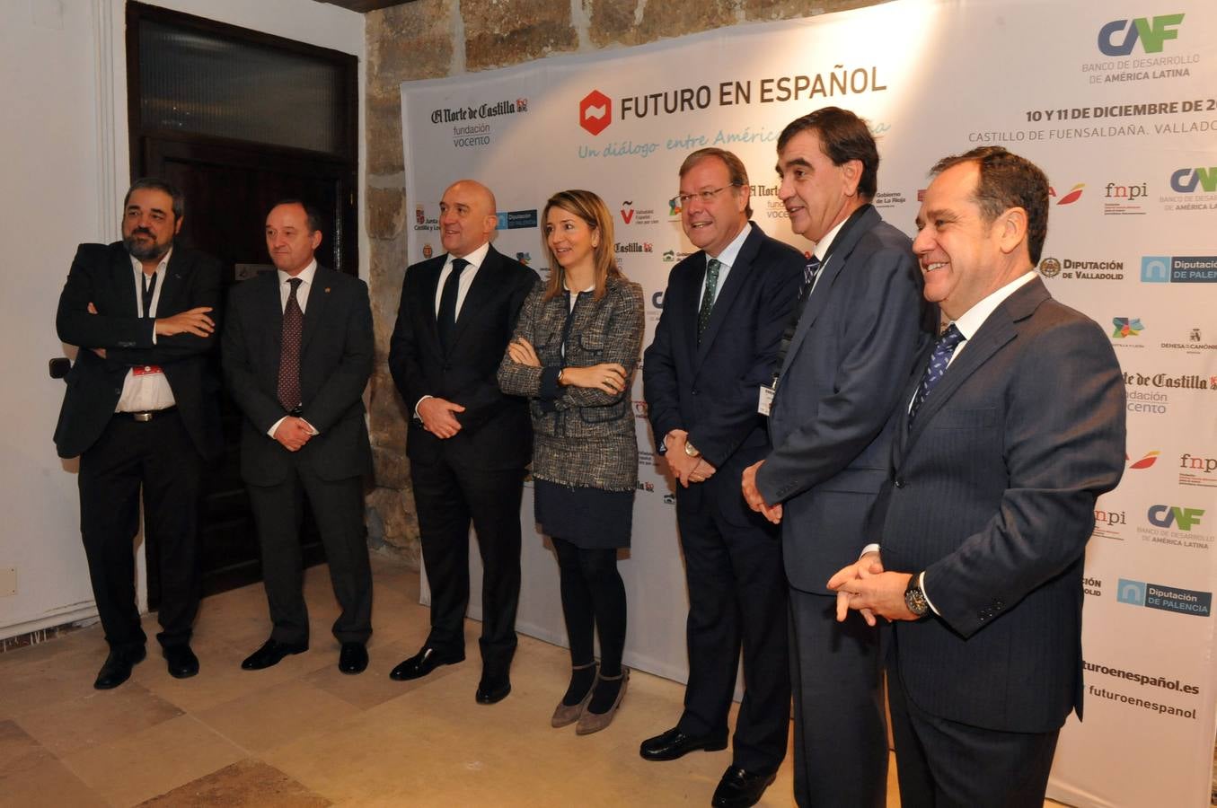 Acto inaugural de las jornadas &#039;Futuro en Español&#039; en el castillo de Fuensaldaña