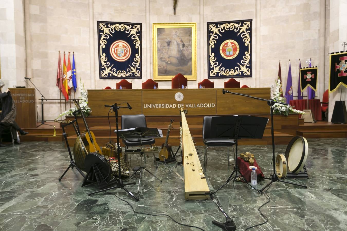 Auto de Navidad de los músicos de Urueña en el Paraninfo de la Universidad