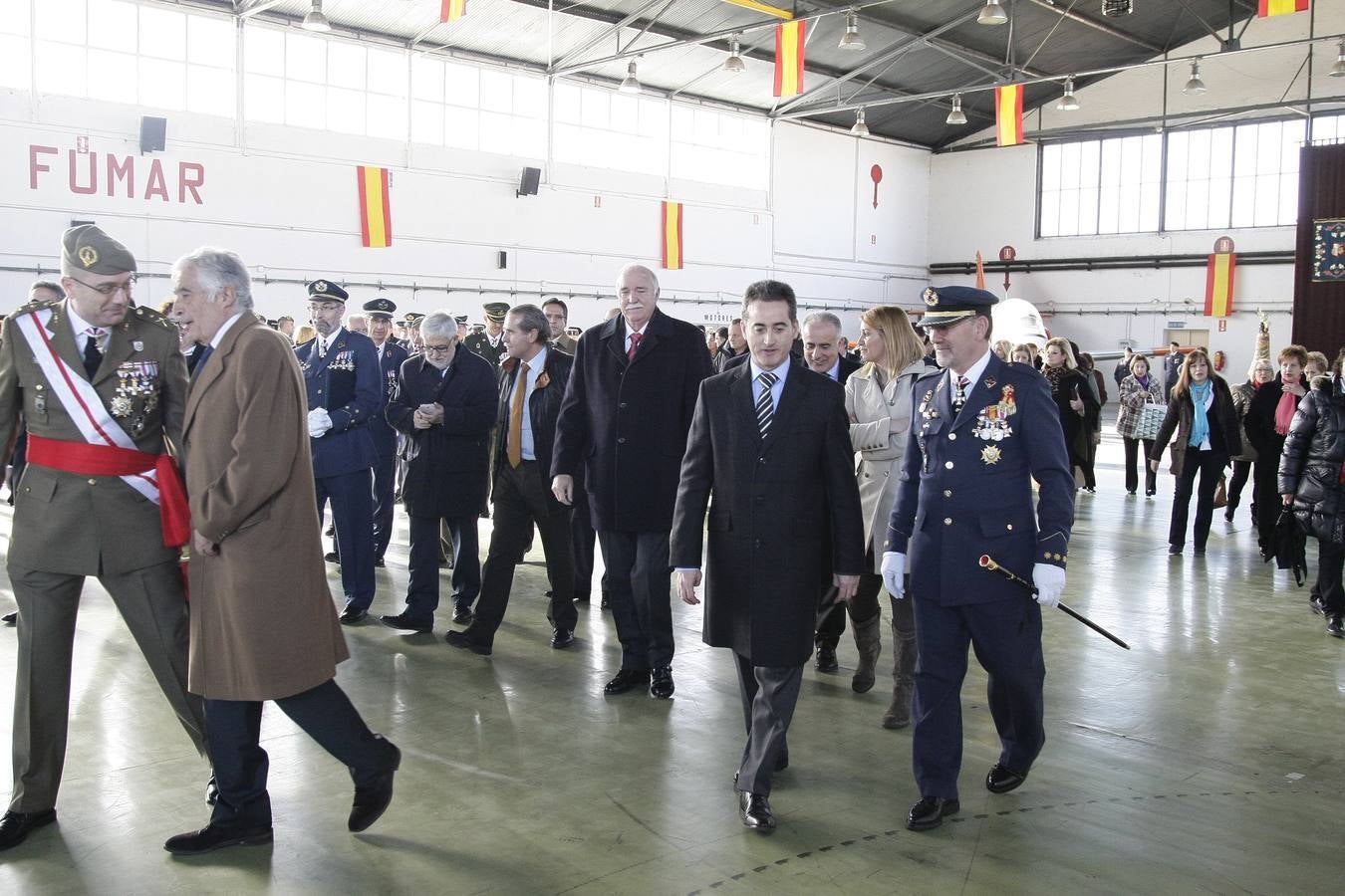 Celebración de la patrona de la Base Aérea de Matacán (Salamanca), Nuestra Señora de Loreto
