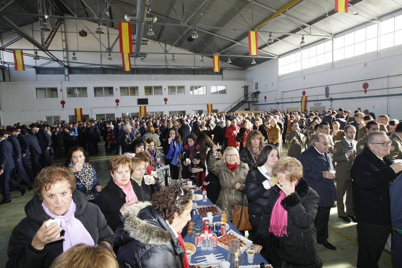 Celebración de la patrona de la Base Aérea de Matacán (Salamanca), Nuestra Señora de Loreto