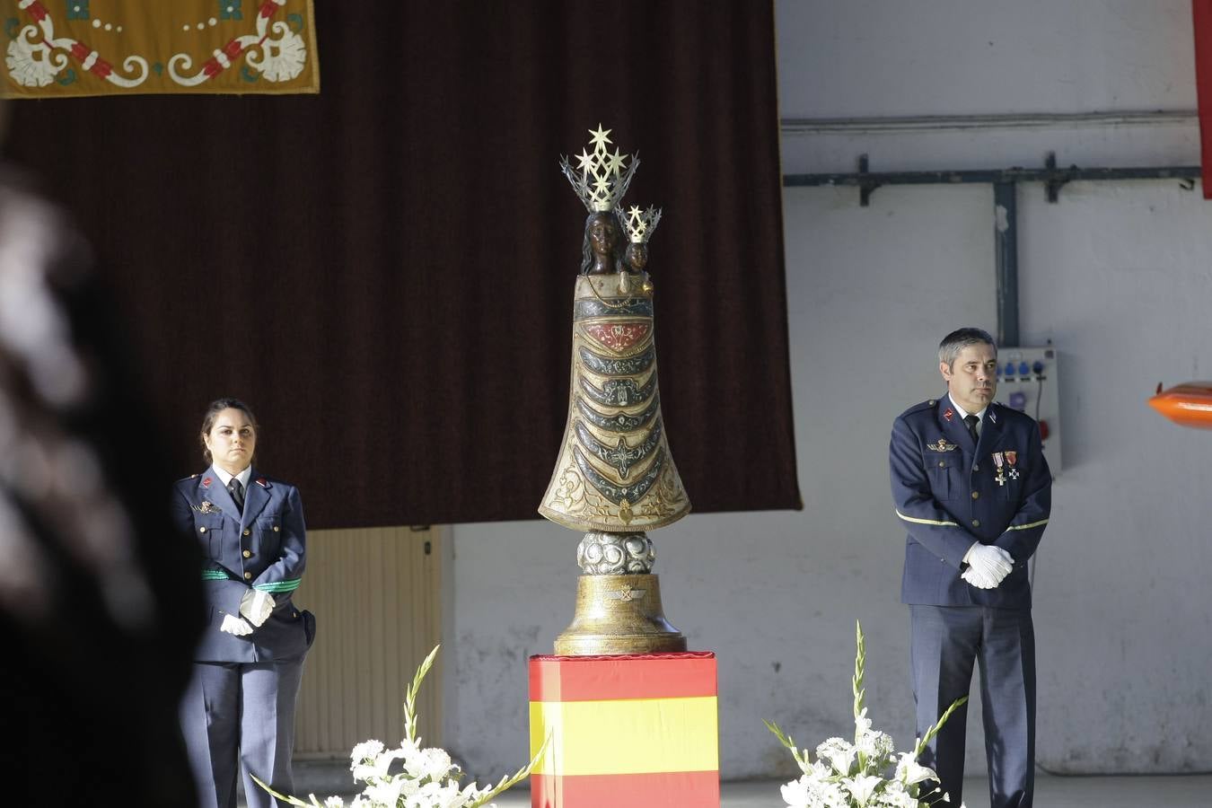 Celebración de la patrona de la Base Aérea de Matacán (Salamanca), Nuestra Señora de Loreto