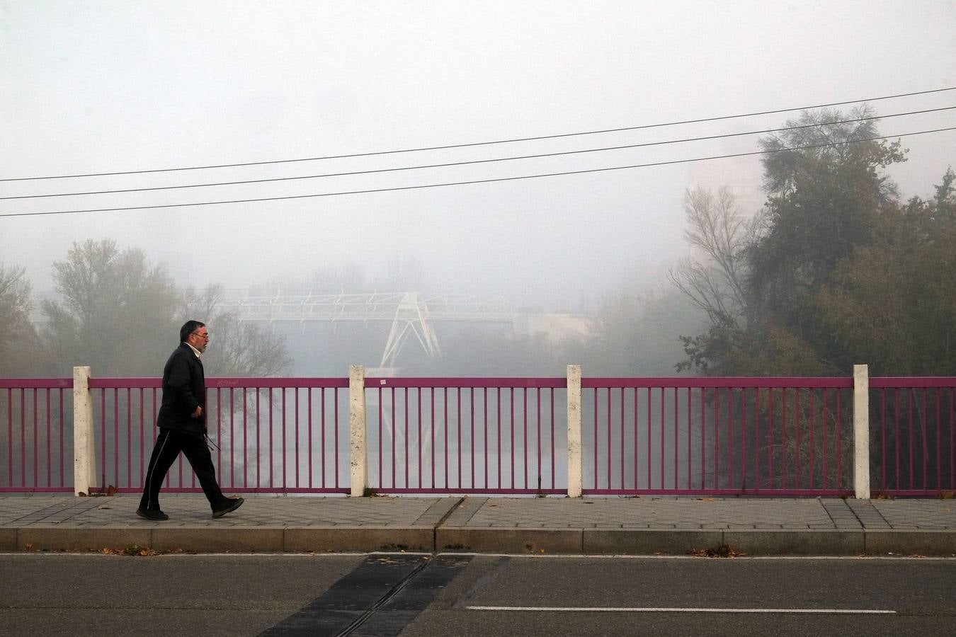 Niebla en Valladolid