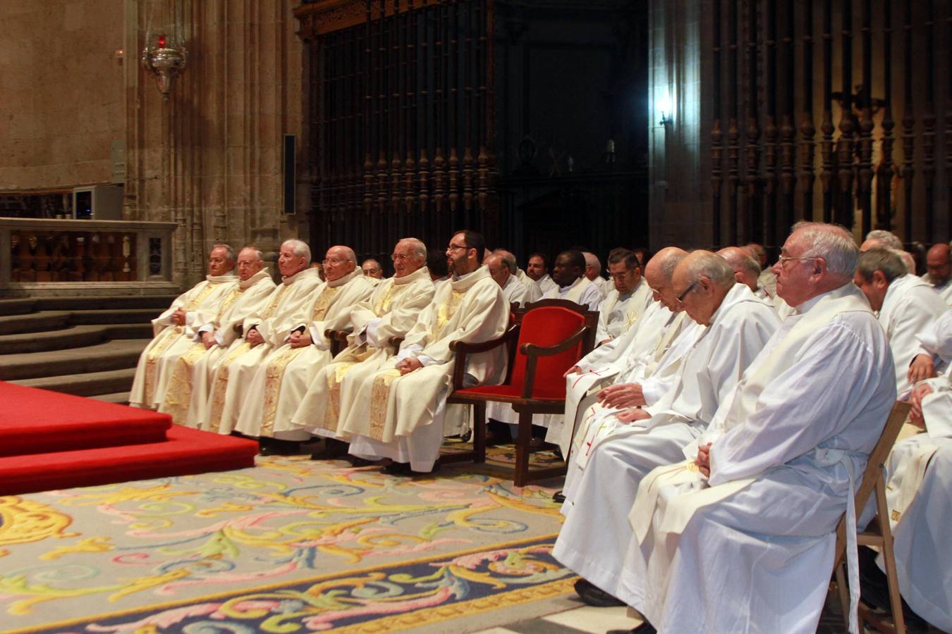 Misa de despedida del obispo emérito de Segovia en la Catedral