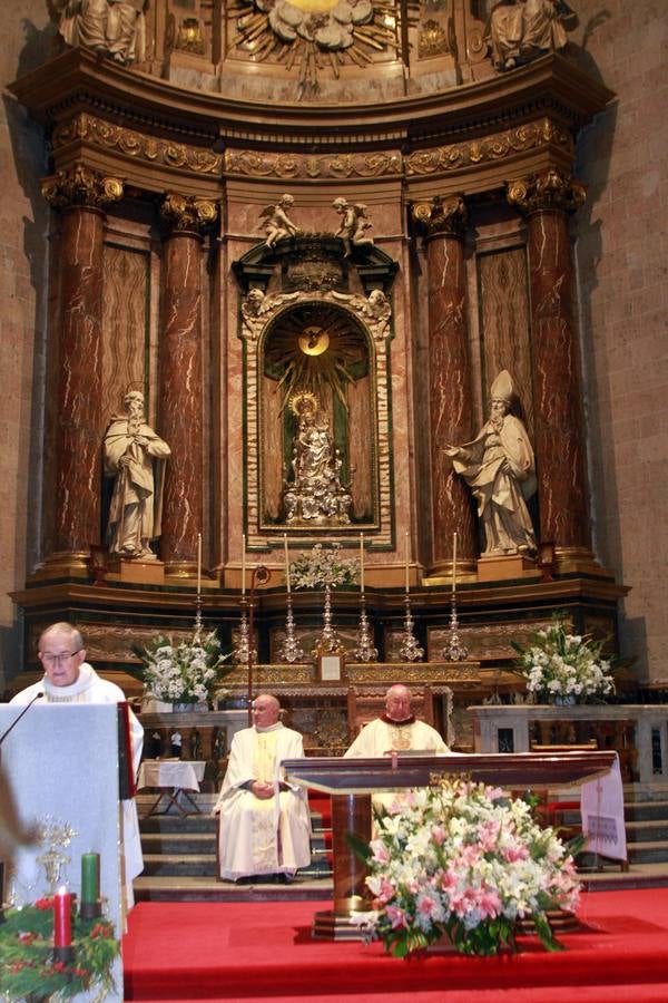 Misa de despedida del obispo emérito de Segovia en la Catedral