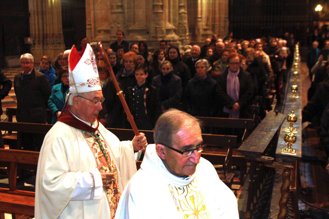 Misa de despedida del obispo emérito de Segovia en la Catedral