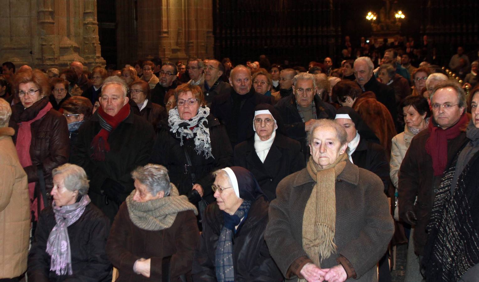 Misa de despedida del obispo emérito de Segovia en la Catedral