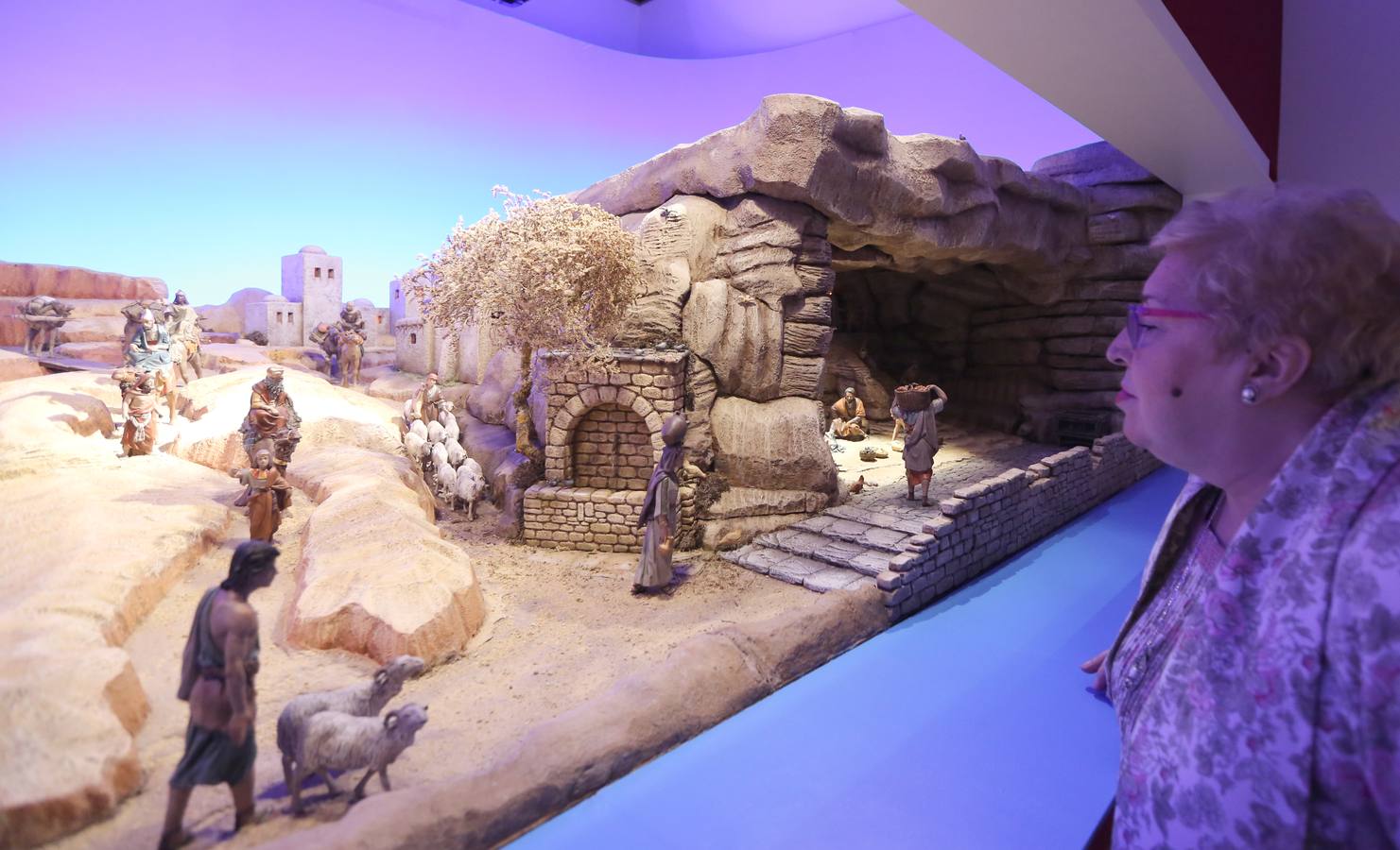 Presentación del Belén Bíblico Monumental del Palacio Pimentel