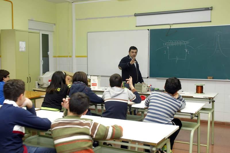 Talleres en el instituto Trinidad Arroyo de Palencia