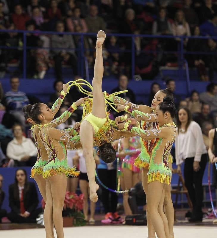 Homenaje a Sara Bayon y a la gimnasia rítmica palentina en Palencia