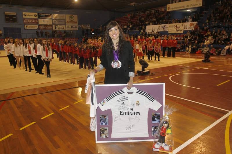 Homenaje a Sara Bayon y a la gimnasia rítmica palentina en Palencia