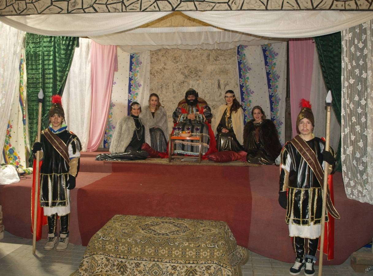 Cabalgata de los Reyes Magos en Pedrajas de San Esteban.