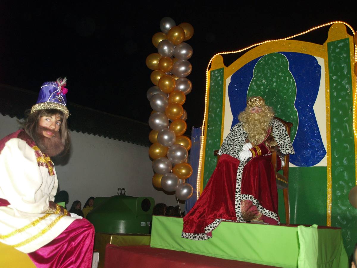 Cabalgata de los Reyes Magos en Pedrajas de San Esteban.