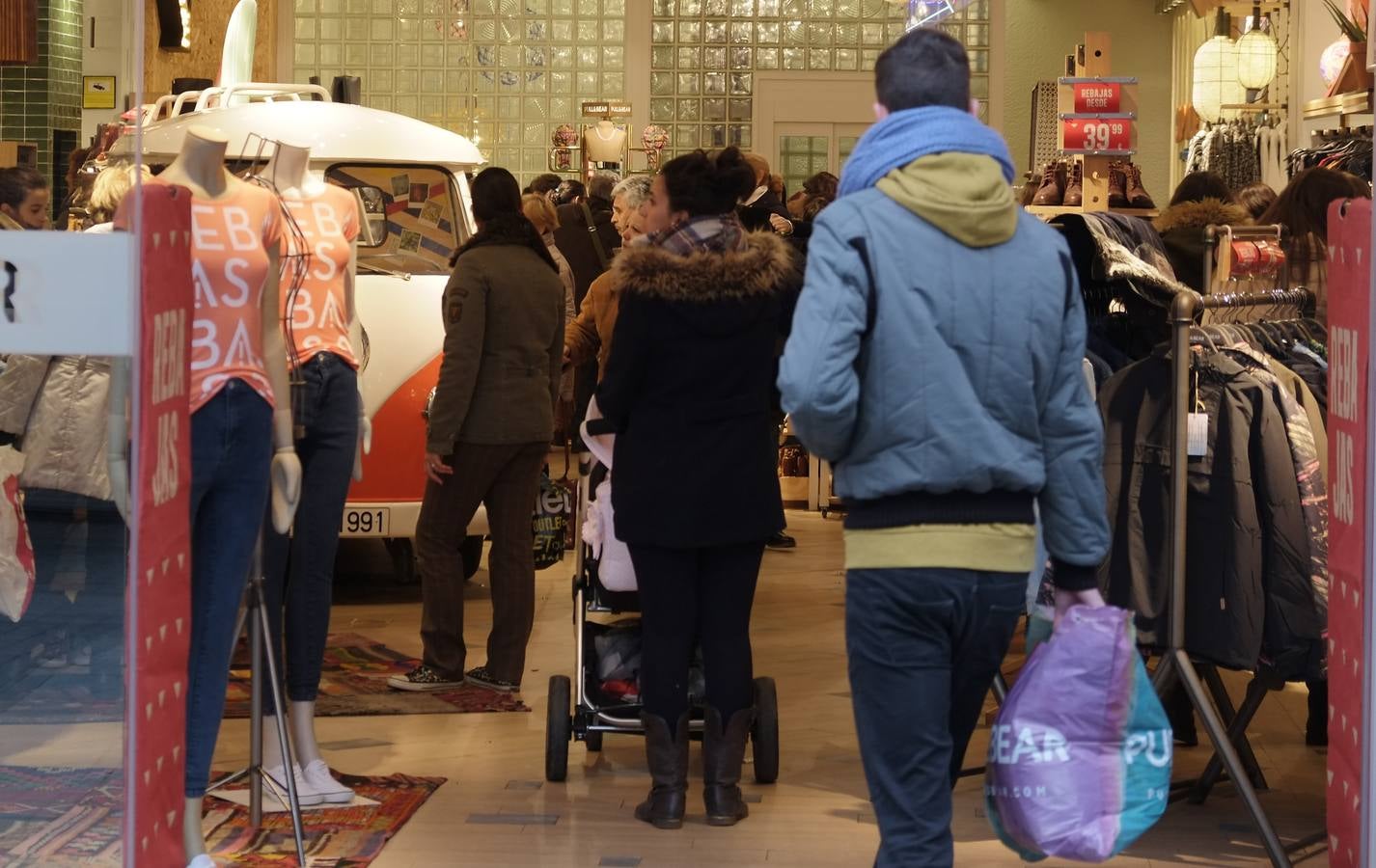 Comienzan las rebajas de invierno en Valladolid